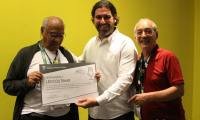HOMENAGEM AMCE/FMF AOS ILUSTRES AFONSO ALBERTO, LÉO COUTINHO E LUIZ LINHARES