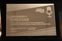 Homenageado: Eurico Gade