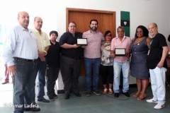 Homenageados: Edson Zenóbio e Pedro Monkey