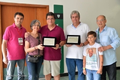 Homenageados: Paulo Papini e Fernando Brant
